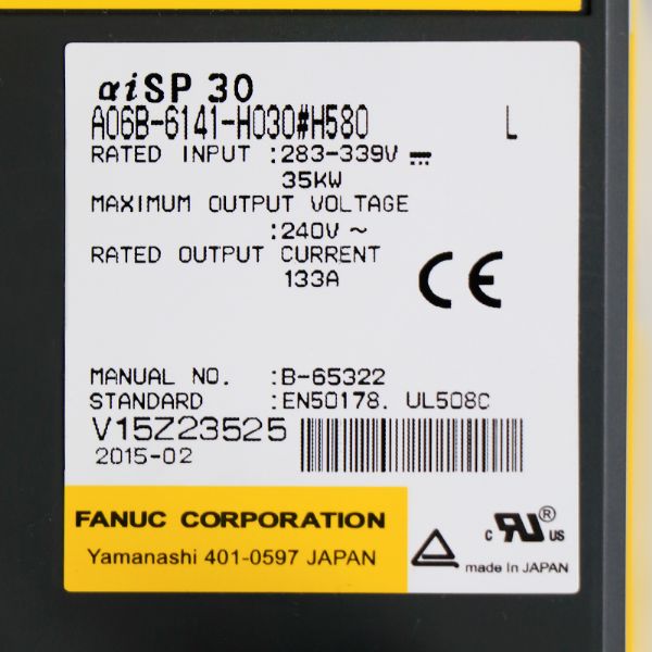 A06B-6141-H030#H580 - 60639