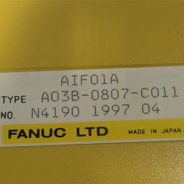 A03B-0807-C011 - 62811