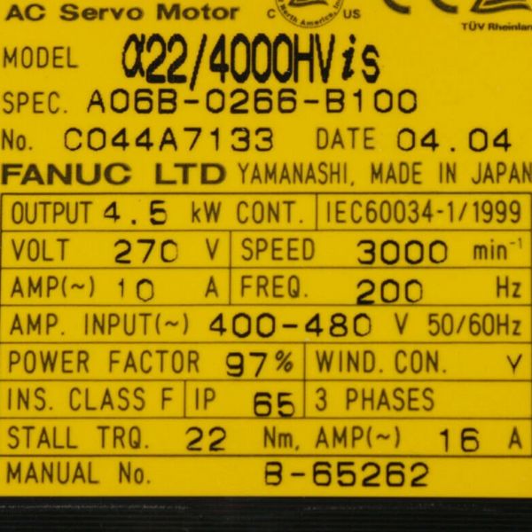 A06B-0266-B100 - 62161