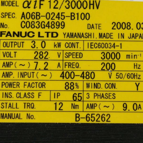 A06B-0245-B100 - 62169