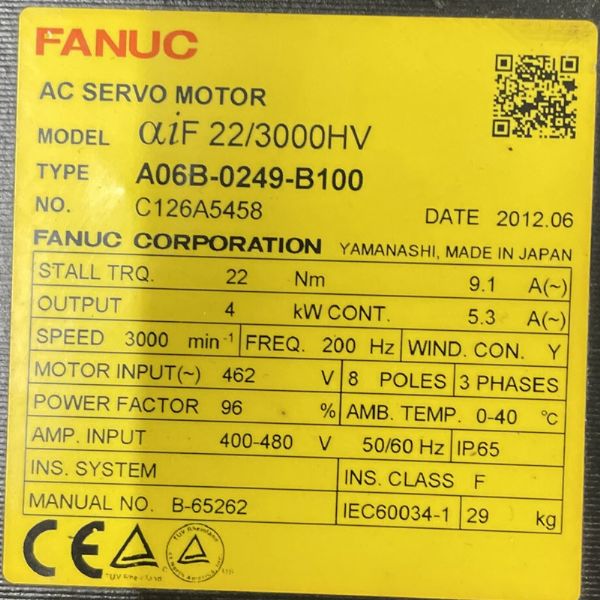 A06B-0249-B100 - 62170