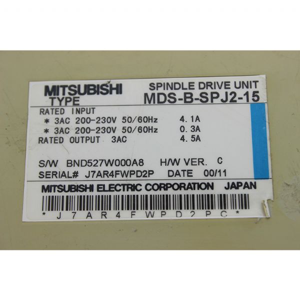 MDS-B-SPJ2-15 Mitsubishi - 59855