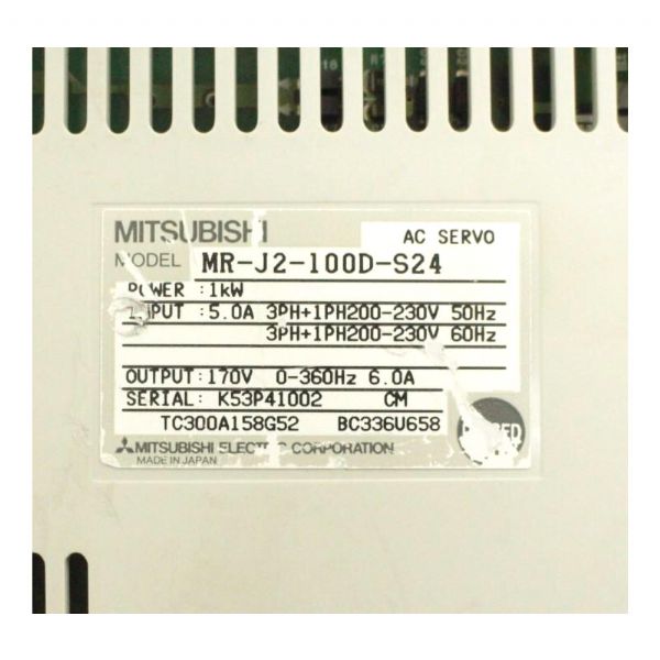 MR-J2-100D-S24 Mitsubishi - 59950