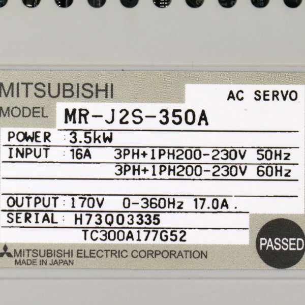 MR-J2S-350A - 61808