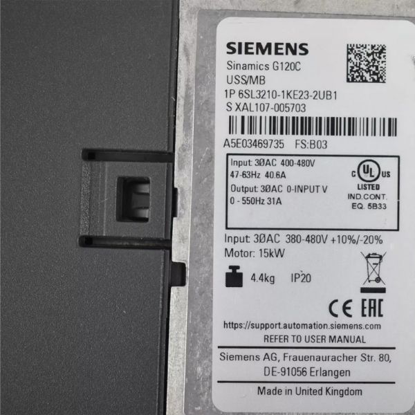 6SL3210-1KE23-2UB1 - 63341