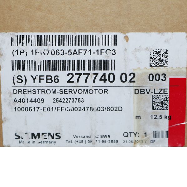 1FK7063-5AF71-1FG3 SIEMENS - 61030