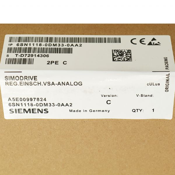 6SN1118-0DM33-0AA2 - 61582