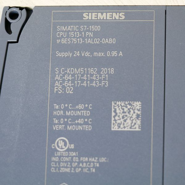 6ES7513-1AL02-0AB0 SIEMENS - 60101