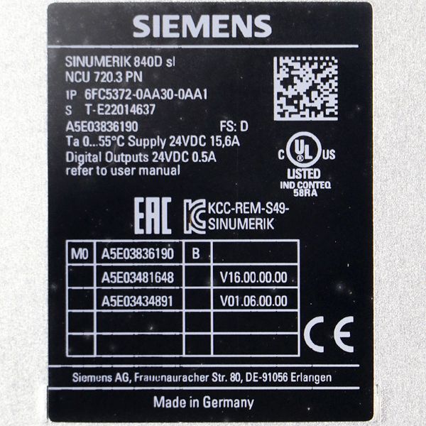 6FC5372-0AA30-0AA1 - 63537